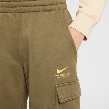 Cargo nohavice Nike Nike Sportswear Fleece Cargo Pants Zelené | HV6972-222, 4