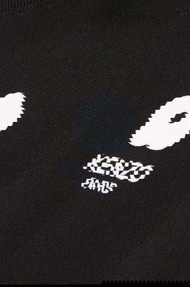 Mikina KENZO Kenzo Flower Boke 2.0 Cropped Sweat Čierna | FE62SW1664MI.99J, 5