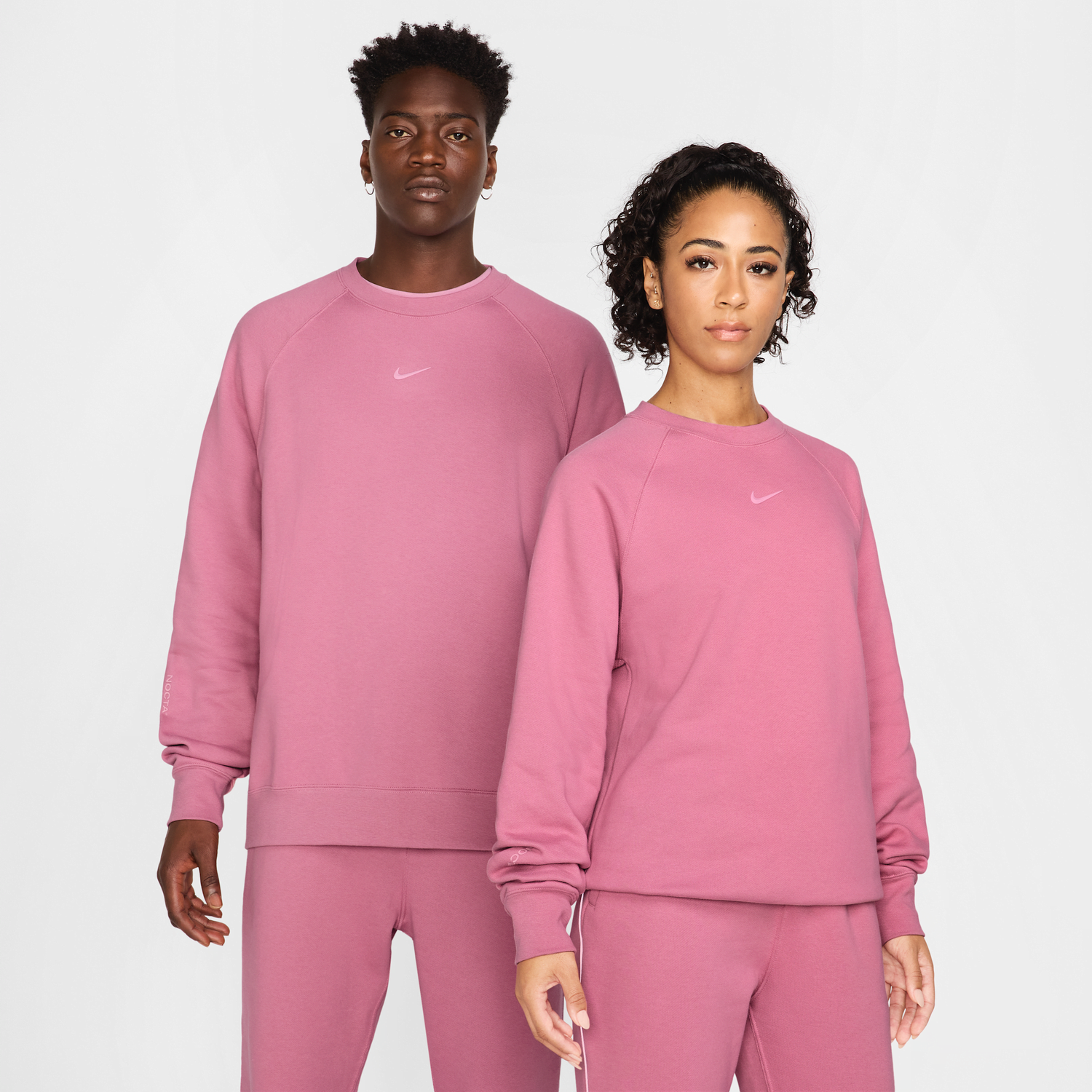 Mikina Nike Fleece Crewneck Sweatshirt Ružová | FN8160-667, 0