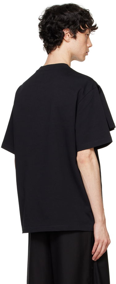 Tričko Feng Chen Wang Feng Chen Wang Double Collar T-Shirt Čierna | FF12TSH715B, 2