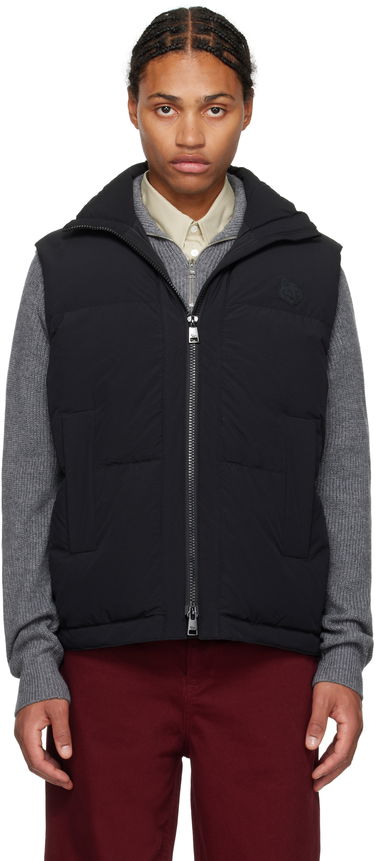 Vesta MAISON KITSUNÉ Sleeveless Down Puffer Vest Čierna | NM02202WQ4032, 0