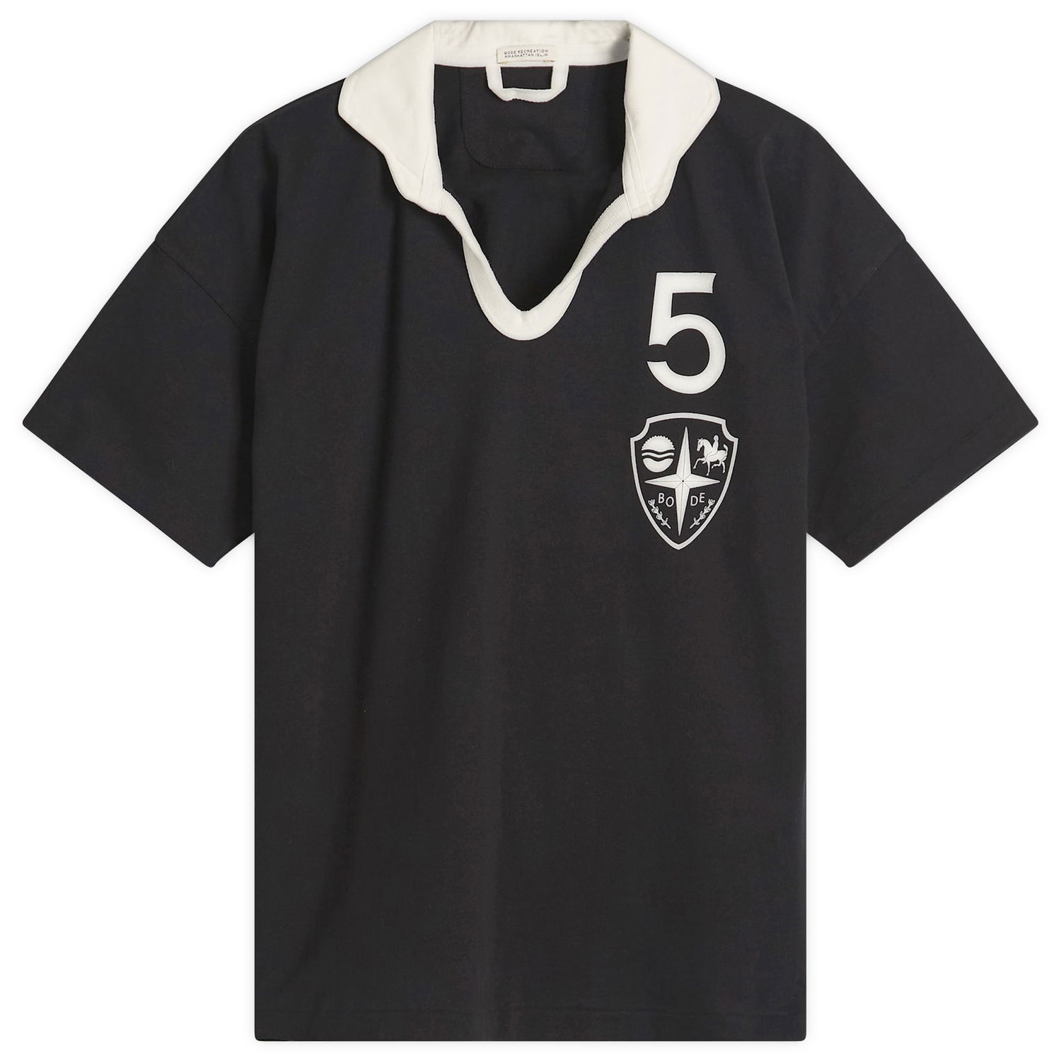 Polo tričko Bode Bode Recreation Polo Čierna | MRS25CS006-BLACK, 0