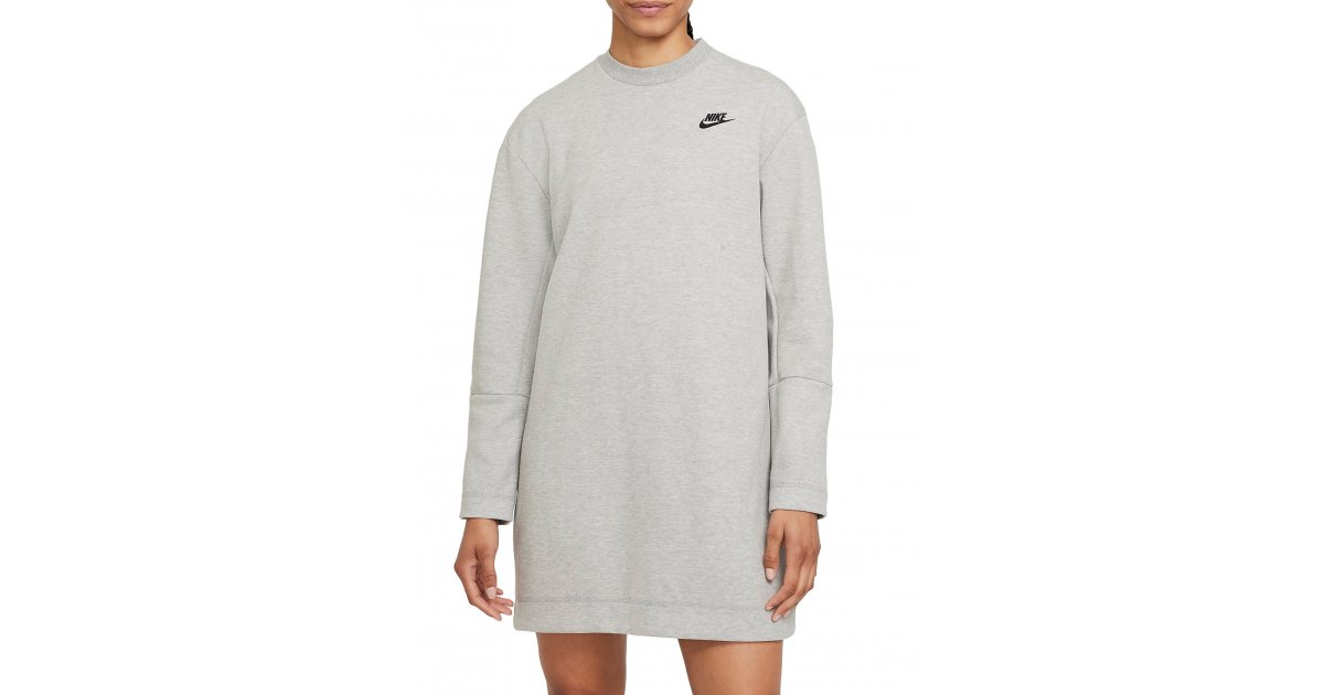 Šaty Nike Nike Sportswear Tech Fleece Dress Šedá | dd5626-063, 1