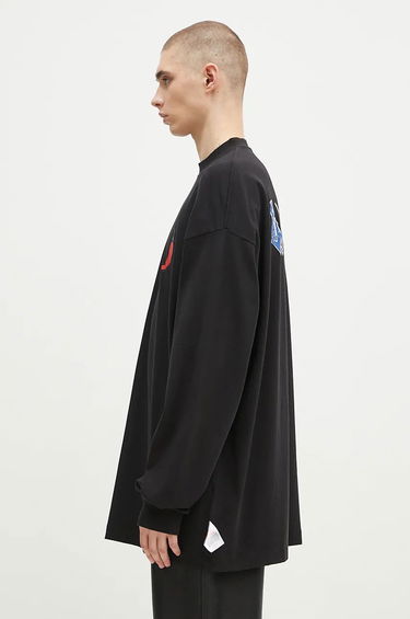 Tričko 032C Office Fruit Oversized Longsleeve T-shirt Čierna | F24.URC.0271.050, 1