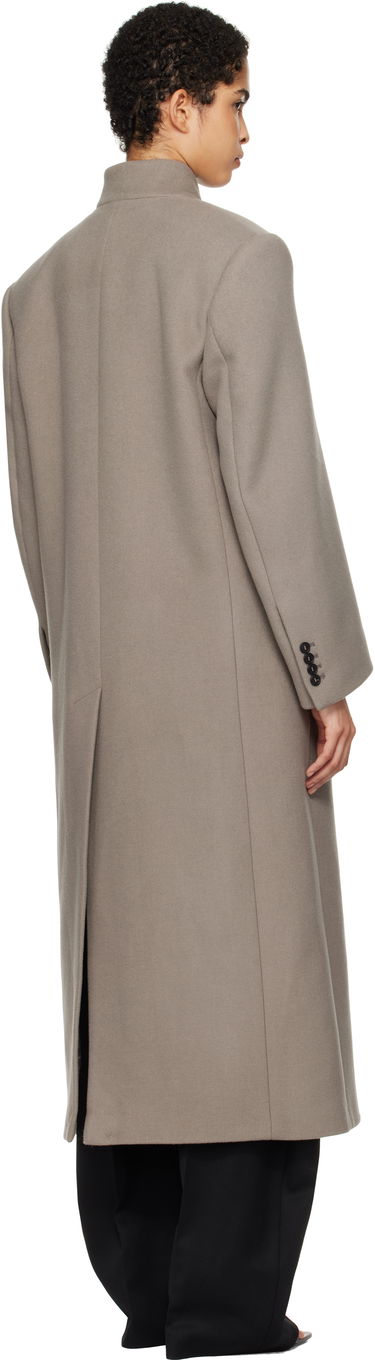 Kabáty The Attico Attico Long Coat Šedá | 250WCC00081 WWV058AA, 2