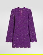 Dolce & Gabbana Cordonetto Lace Short Dress