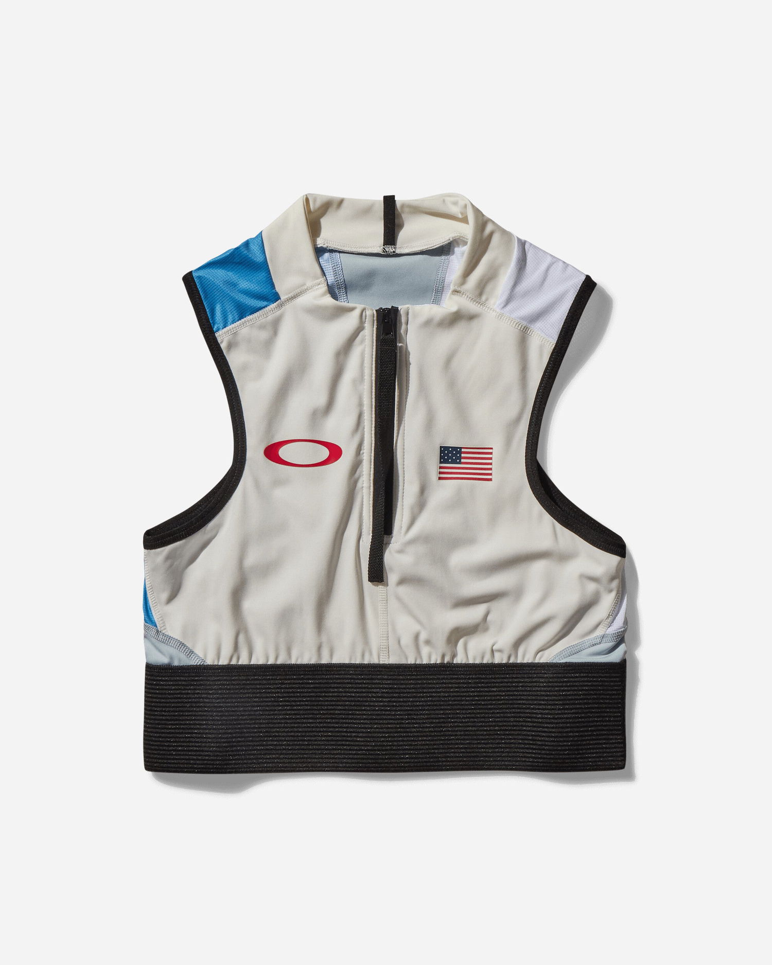 Podprsenka OAKLEY Team USA Surfing Compression Bra Šedá | FOA500873 231, 0