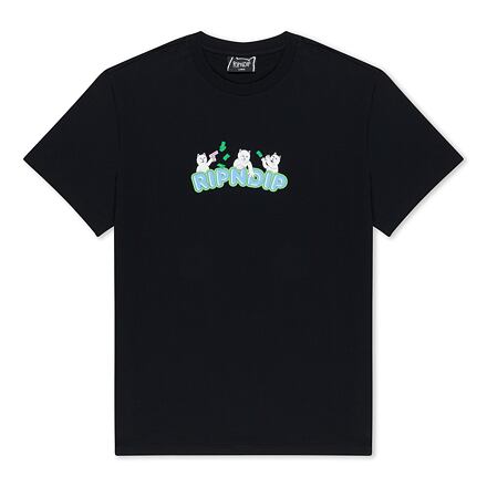 Tričko RIPNDIP Rip N Dip Club Cream T-Shirt Čierna | RNDSPR25151, 0