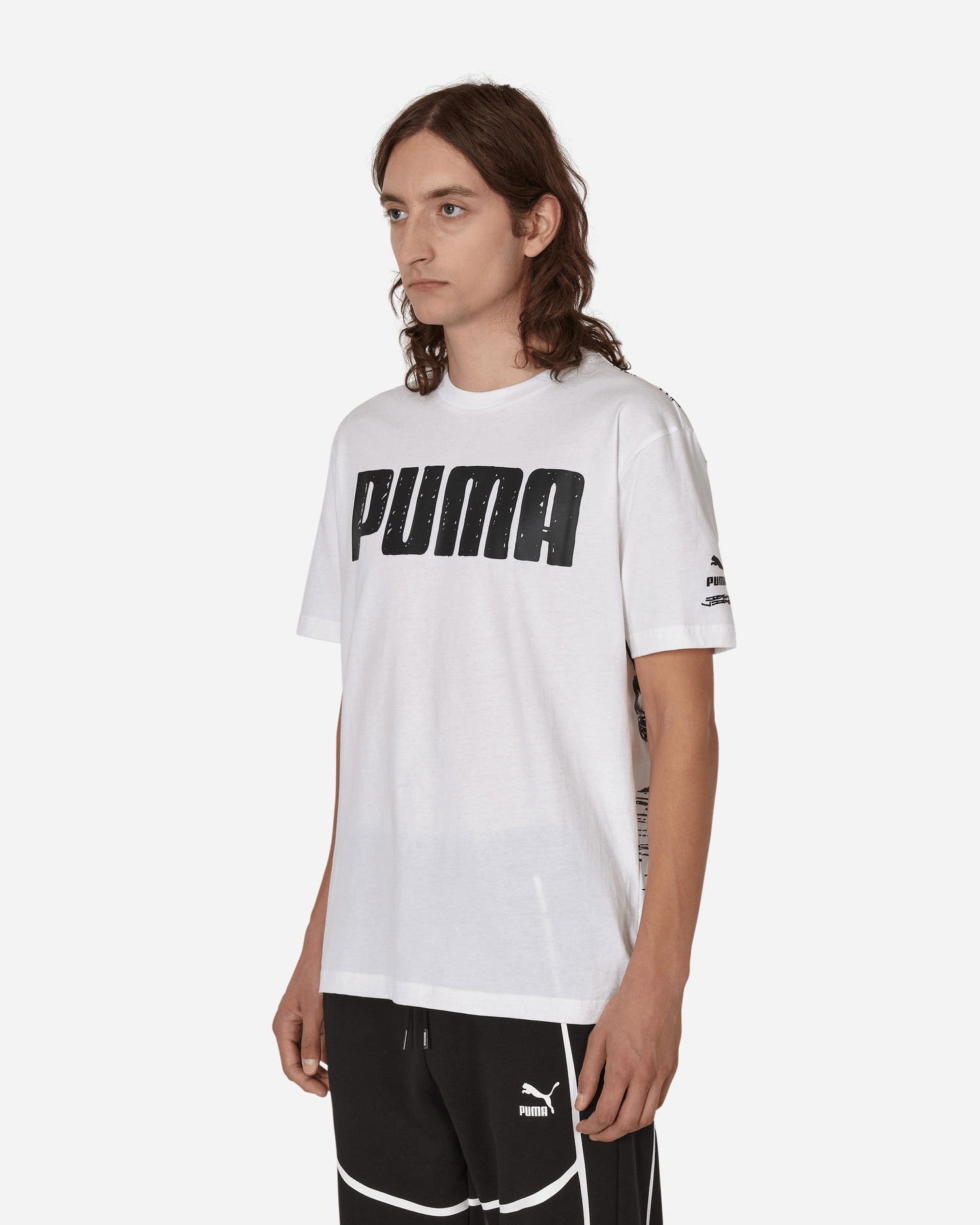 Tričko Puma Joshua Vides x T-Shirt Biela | 535432-02, 1