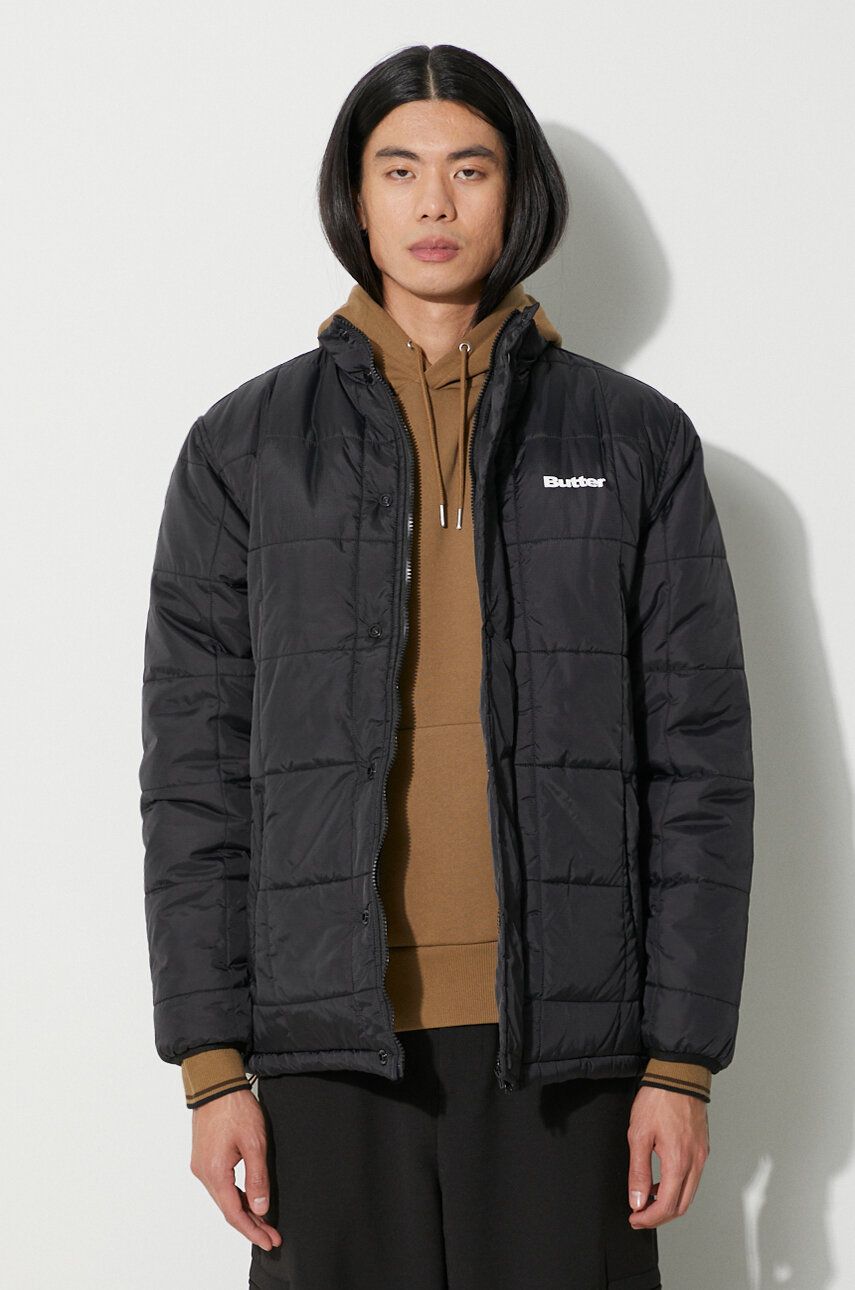 Prešívaná bunda Butter Goods Grid Puffer Jacket Čierna | BGQ3233404, 0