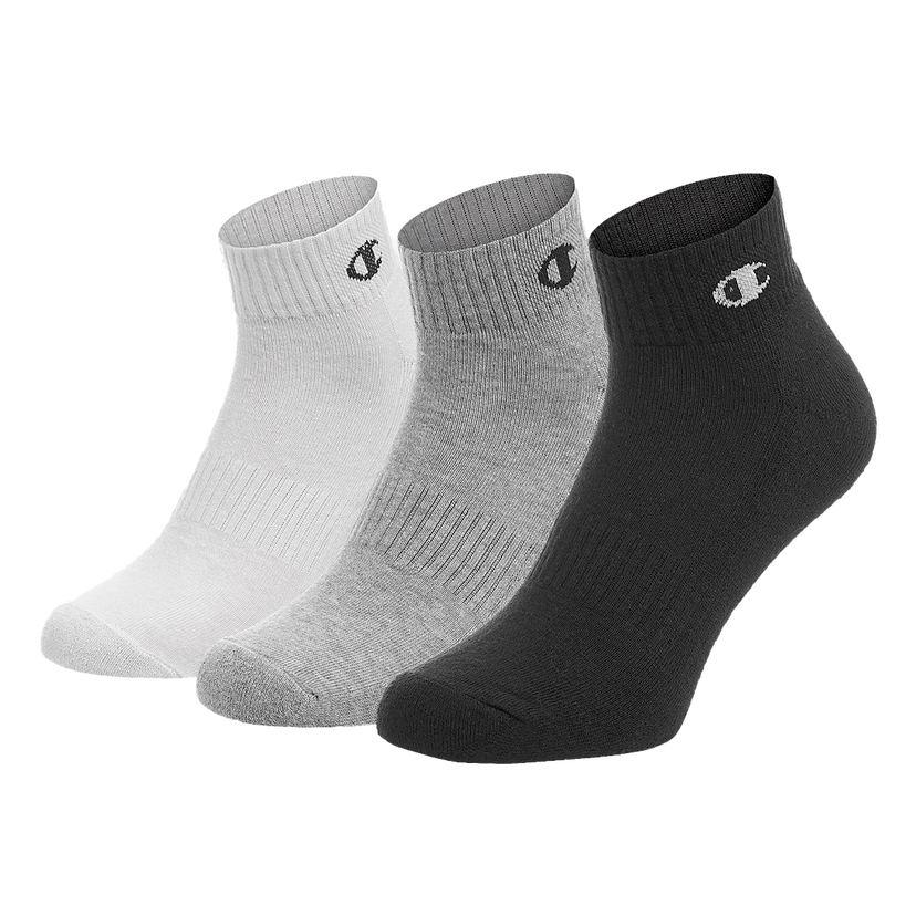 Ponožky Champion Ankle Supersneaker Socks 3-Pack Rôznofarebný | CHE241U301-1X
