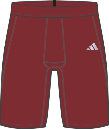 Šortky adidas Originals adidas TF Tight Shorts Červená | is4988, 0