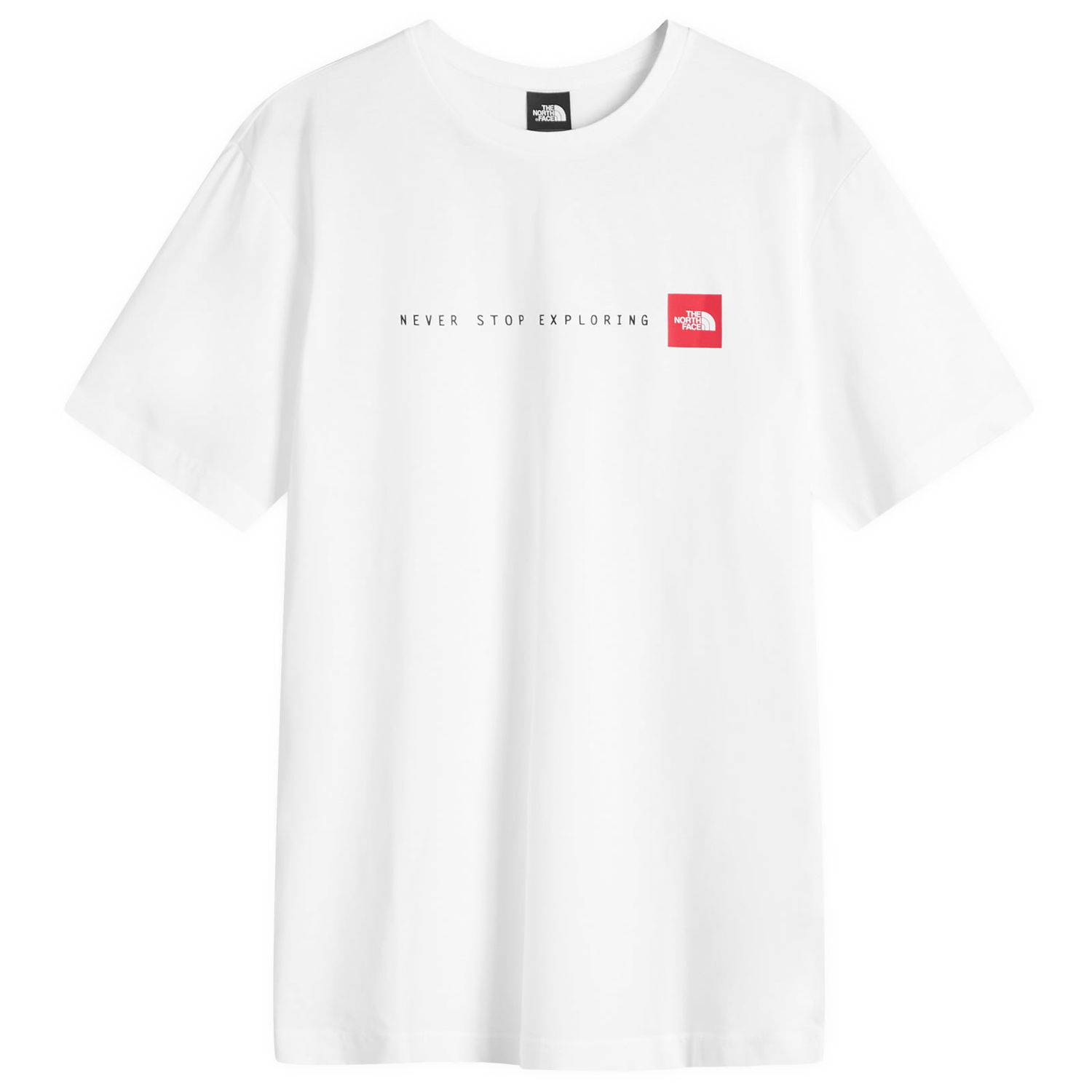 Tričko The North Face Never Stop Exploring T-Shirt, Size Small Biela | NF0A87NSFN4, 0