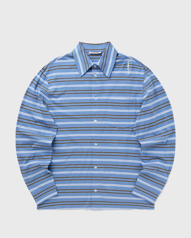 Košeľa Marni Marni Striped Longsleeve Polo Shirt, Size M Modrá | POMU0042S0-STB26, 0
