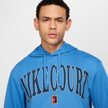 Mikina Nike NikeCourt Heritage Dri-FIT Fleece Tennis Hoodie Modrá | FQ2093-402, 2