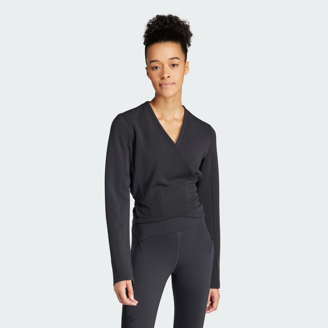Mikina adidas Performance Yoga Cover-Up Čierna | IP1255, 0