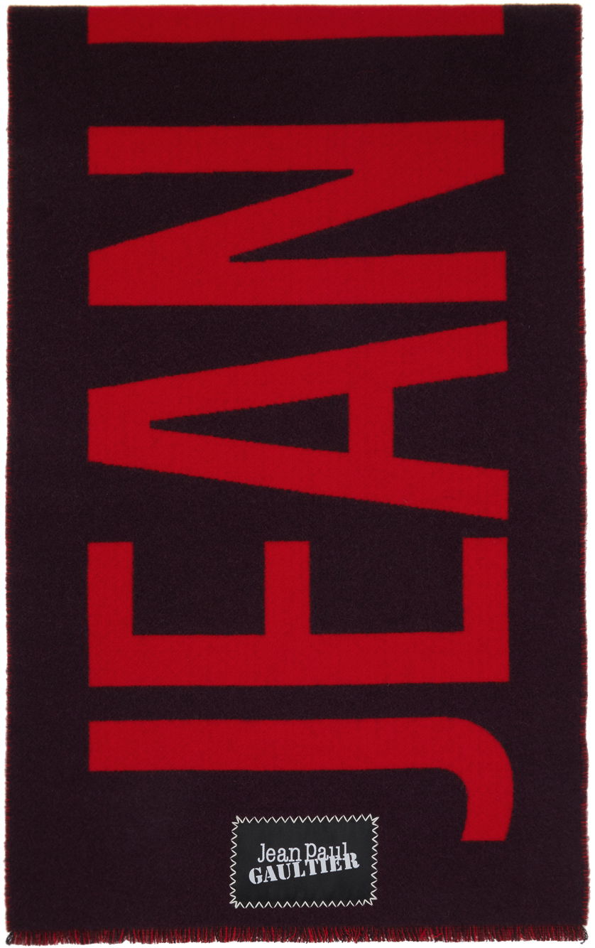 Šál Jean Paul Gaultier 'The ' Scarf Čierna | 24/30-U-EC035P-C549-2830, 0