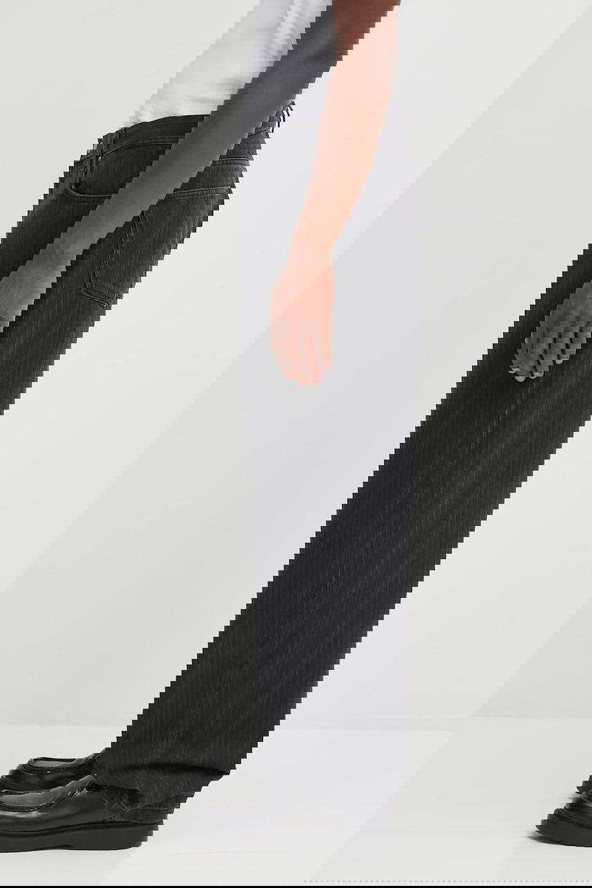 Džínsy Carhartt WIP Pinstripe Baggy Jeans Rylan Čierna | I035562.32I06, 1