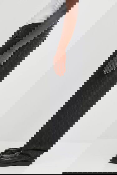 Džínsy Carhartt WIP Pinstripe Baggy Jeans Rylan Čierna | I035562.32I06, 1