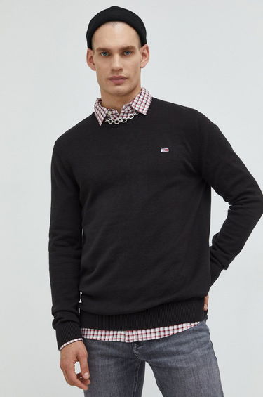 Sveter Tommy Hilfiger Sweater Čierna | DM0DM13273.9BYY, 0