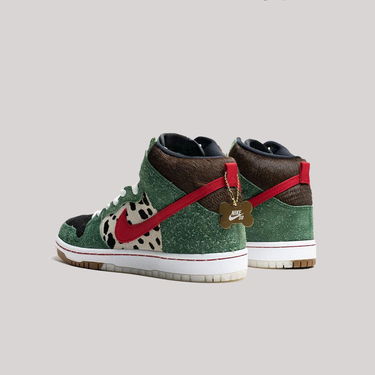 Tenisky a topánky Nike SB Dunk High Pro 420 Dog Walker Rôznofarebný | BQ6827-300, 3