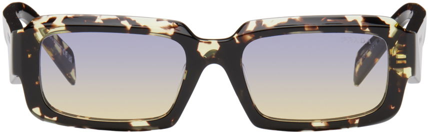 Tortoiseshell Rectangular Sunglasses