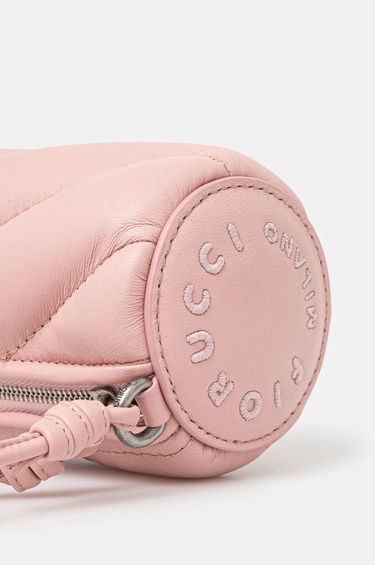 Kabelka Fiorucci Micro Mella Leather Barrel Bag Ružová | U01FMASL005LE04PN02, 3
