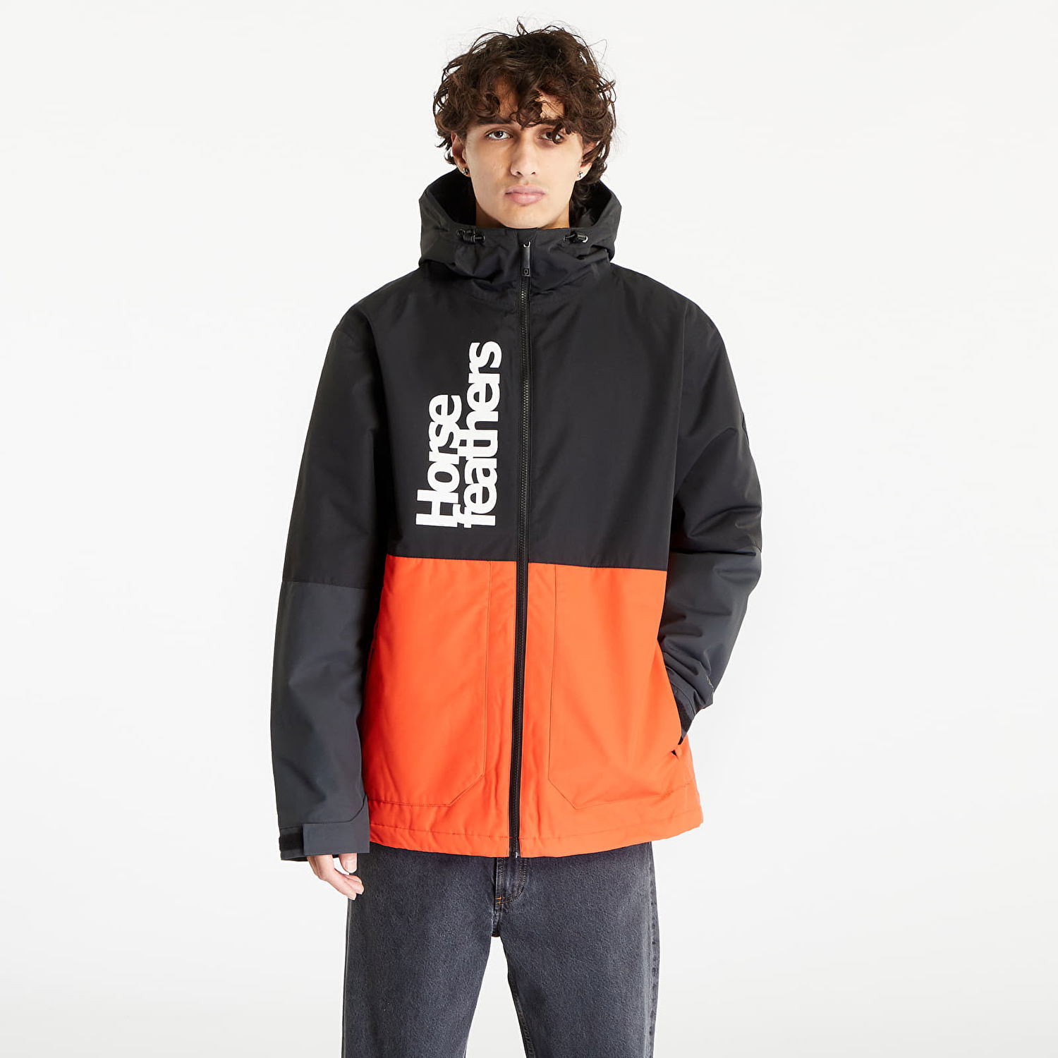 Bunda Horsefeathers Morse II Jacket Červená | OM307G, 0