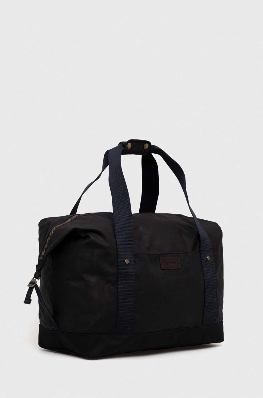 Cestovná taška Barbour Barbour Essential Wax Holdall Čierna | UBA0567, 1