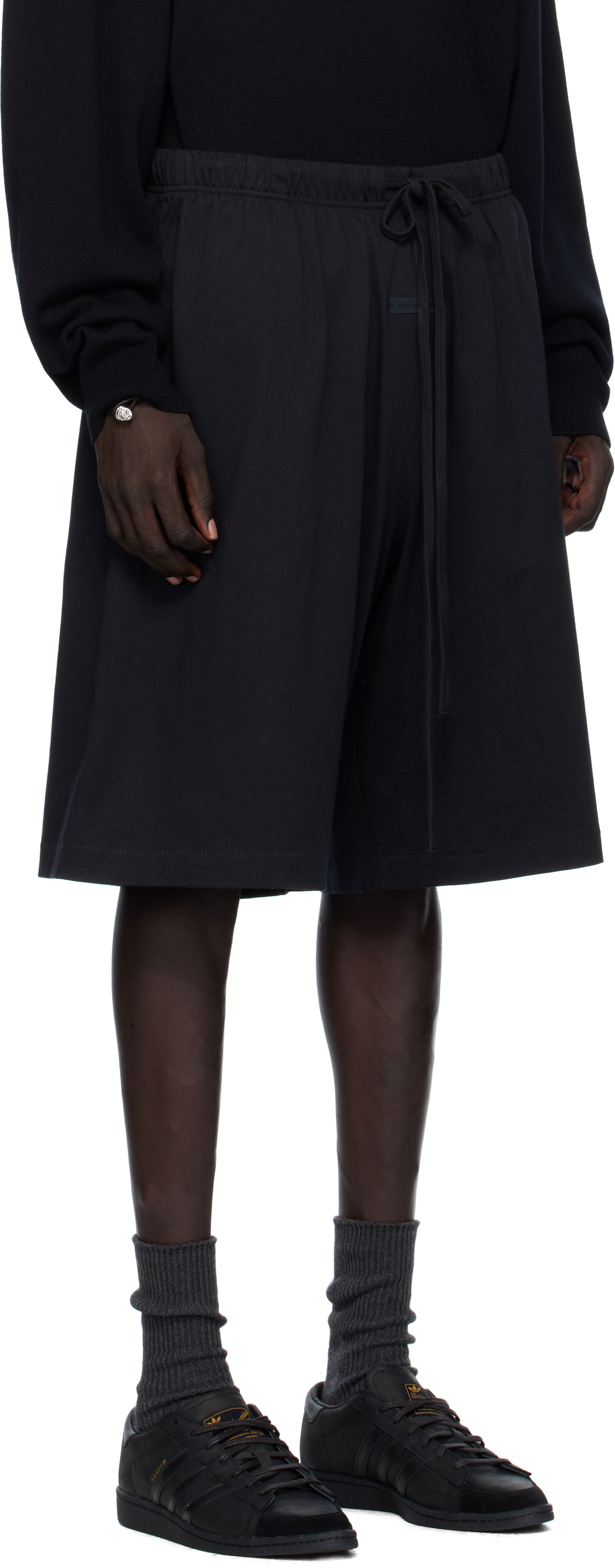 Šortky Fear of God Fear of God ESSENTIALS Basketball Jersey Shorts Čierna | 160SP254610F, 1