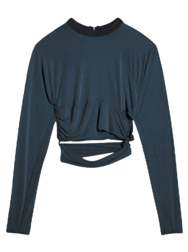Tričko Jacquemus Le Espelho Knotted Cut-Out Čierna | 231JS120-2307-380