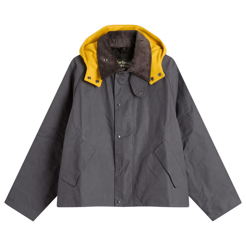 Bunda Barbour Kaptain Sunshine Short Cruiser Jacket Šedá | MCA1070GY71