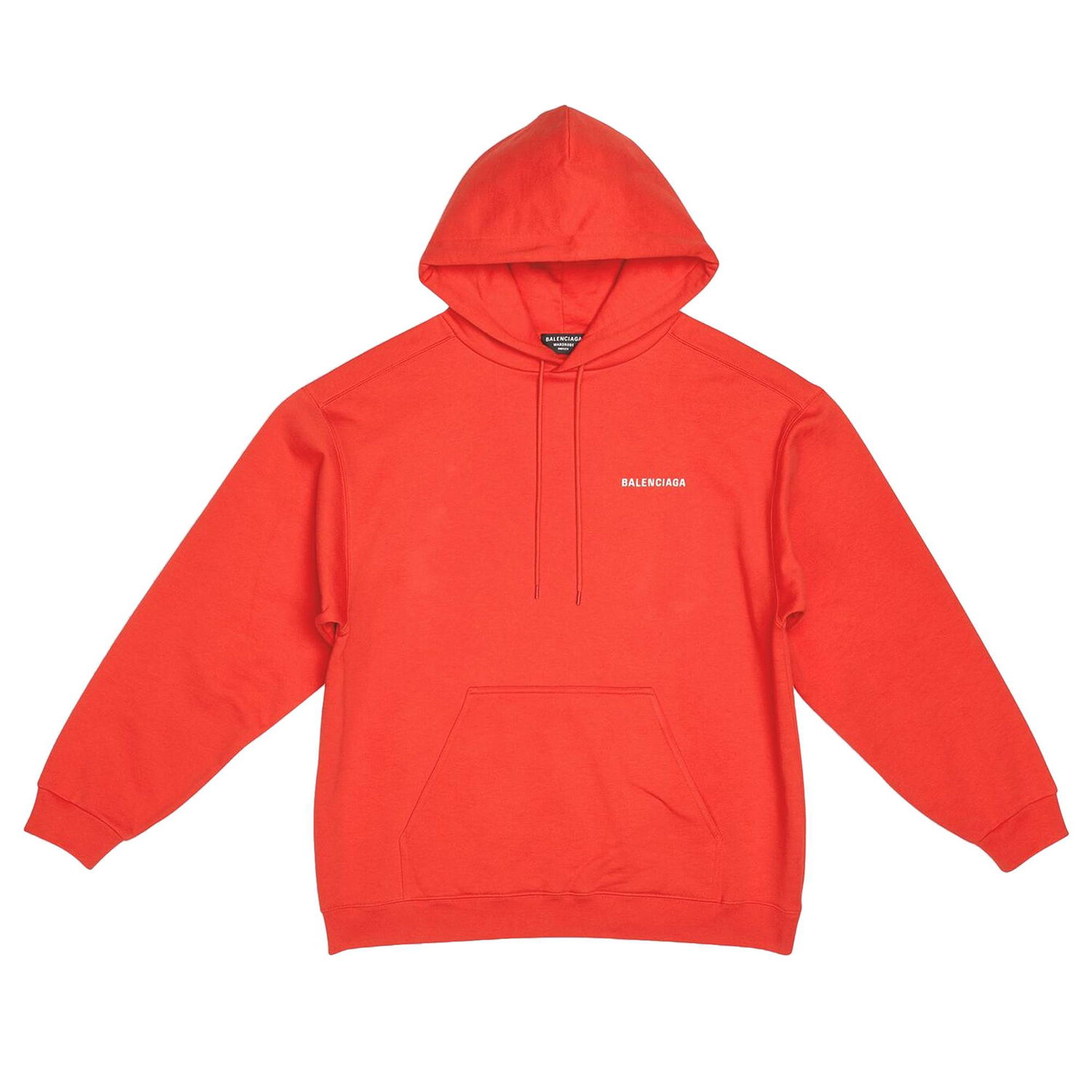 Mikina Balenciaga Medium Fit Hoodie Červená | 600583 TMVF5 3168, 1