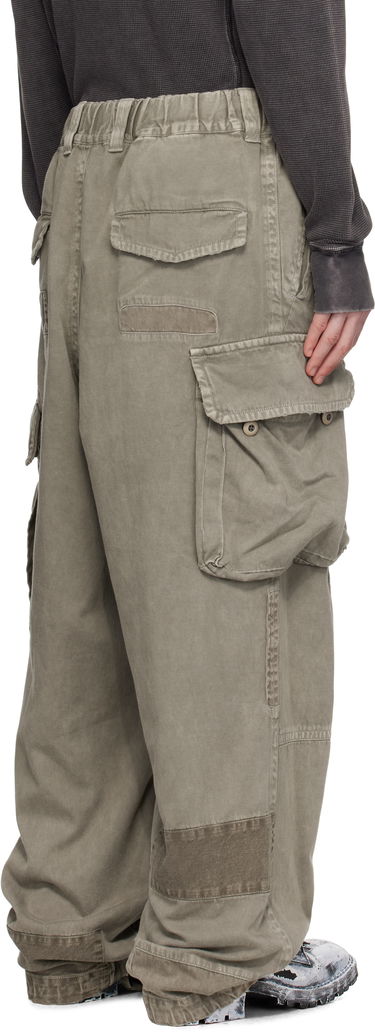 Cargo nohavice Maison MIHARA YASUHIRO MIHARA YASUHIRO Repair Cargo Pants Zelené | A14PT053, 2