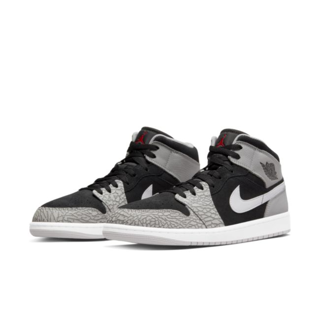 Tenisky a topánky Jordan Air Jordan 1 Mid "Elephant Print" Šedá | DM1200-016, 1