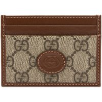 Peňaženka Gucci Supreme Oval Card Holder Hnedá | 673002-92TCG-8563, 2