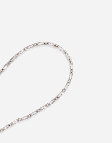 Náhrdelník Dolce & Gabbana Silver Metal Chain Necklace Metalická | WNN7S9W111187655, 2