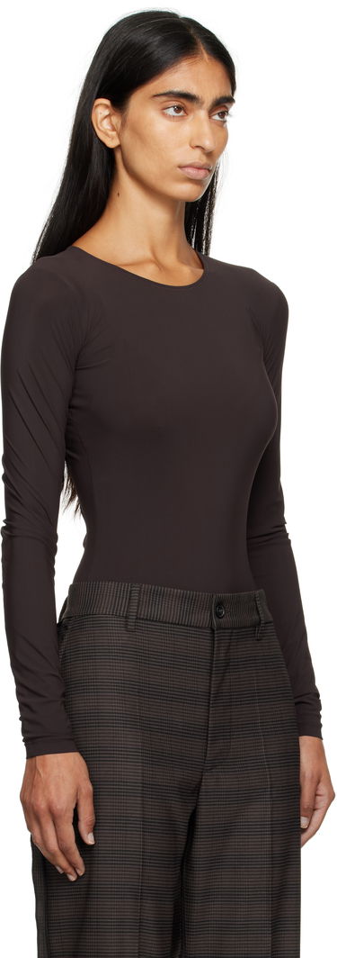 Body Maison Margiela MM6 Maison Margiela Jersey Bodysuit Hnedá | S62NA0085 S20518, 1