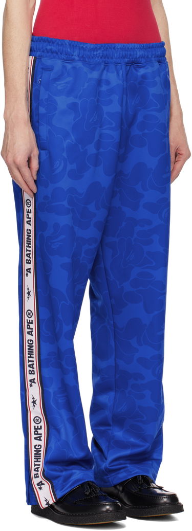 Tepláky BAPE Solid Camo Relaxed Fit Sweatpants Modrá | 001PTK801309M, 1