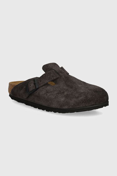 Tenisky a topánky Birkenstock Boston Suede Slippers Šedá | 1028552, 0