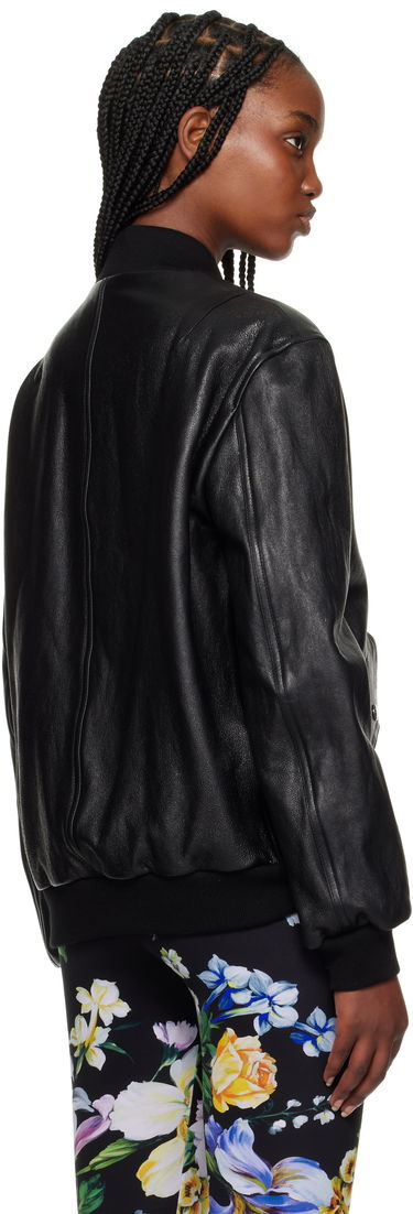 Bomber bunda Dolce & Gabbana Dolce&Gabbana Nappa Leather Bomber Jacket Čierna | F9S37L HULQJ, 2