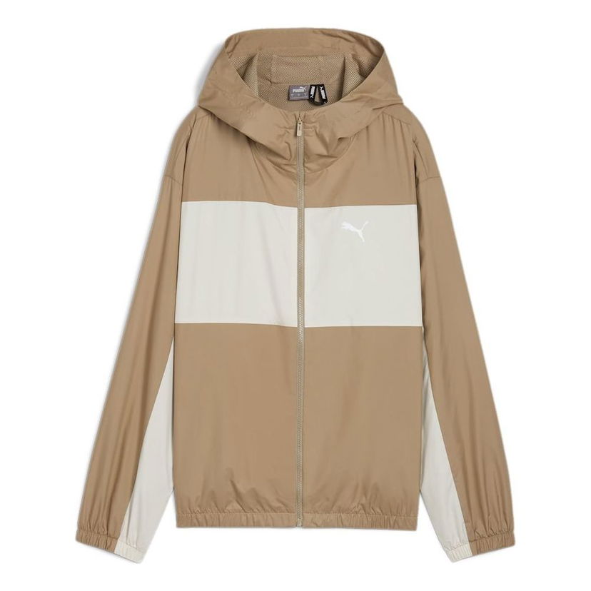 Vetrovka Puma Mesh Lined Windbreaker Jacket Béžová | 627474-67