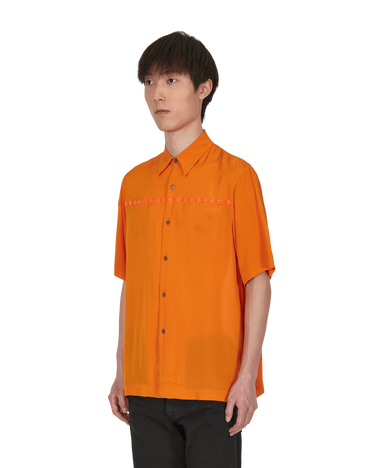 Košeľa Dries Van Noten Clasen Embroidered Shirt Oranžová | 020739-4122 353, 2