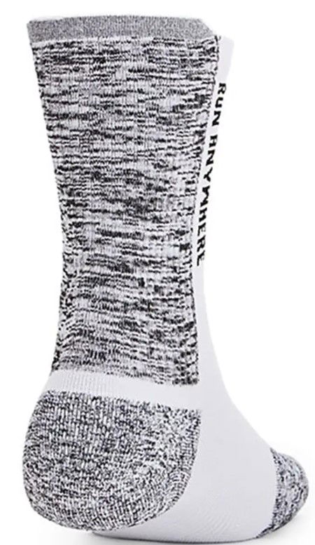 Ponožky Under Armour AD Run Cushion 1pk Mid Biela | 1376076-101, 1