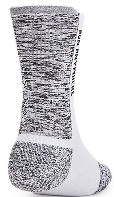 Ponožky Under Armour AD Run Cushion 1pk Mid Biela | 1376076-101, 1