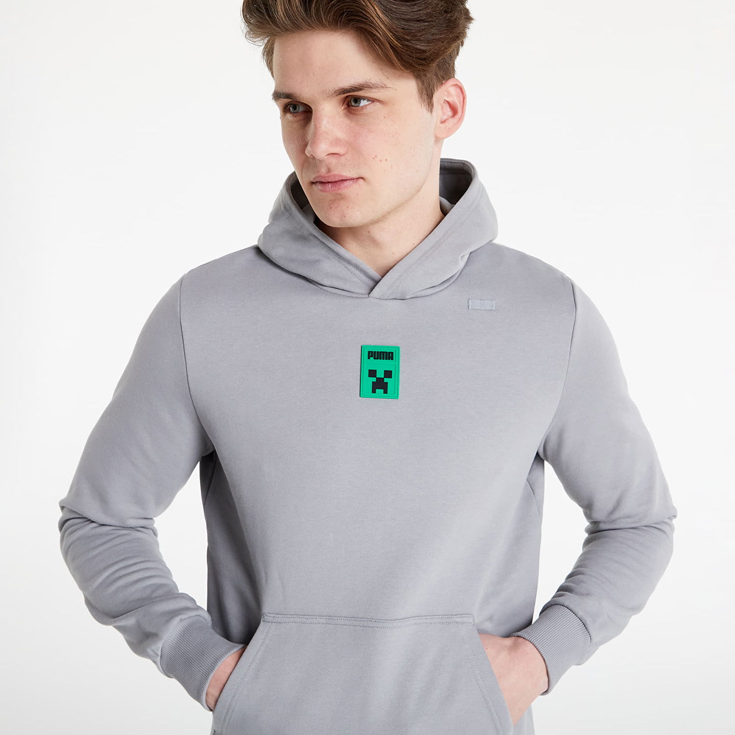 Mikina Puma MINECRAFT x Hoodie Šedá | 534376_76, 1
