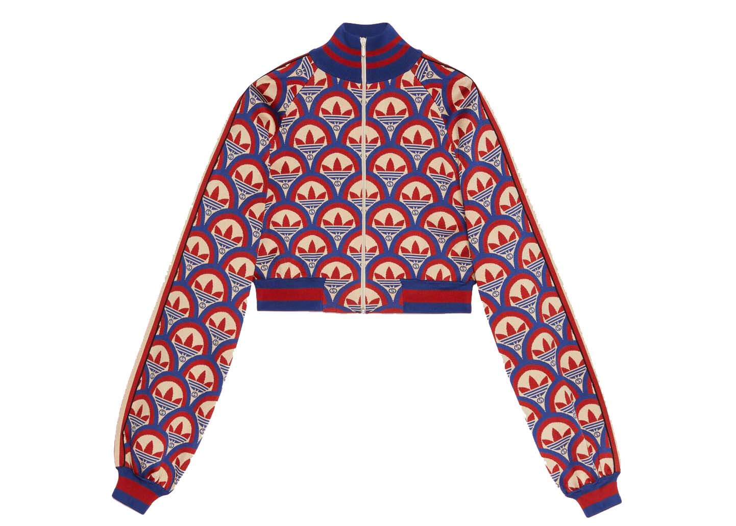 Bunda Gucci adidas x Zip Jacket Red/Blue Červená | 693838 XKCDO 6431, 0