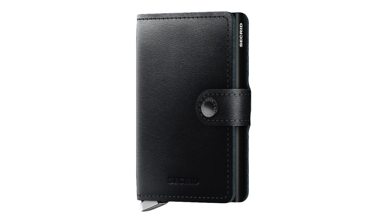 Peňaženka Secrid Premium Black Leather Mini Cardholder Čierna | MDu-Black, 1