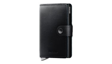 Peňaženka Secrid Premium Black Leather Mini Cardholder Čierna | MDu-Black, 1