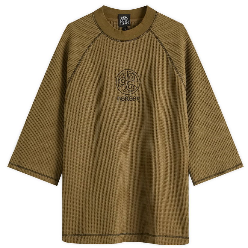 Tričko Heresy Heresy Tri-Spiral T-Shirt Zelené | HSS25-T04-ALE